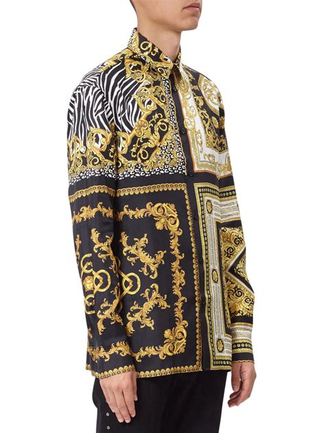 versace collection shirt.